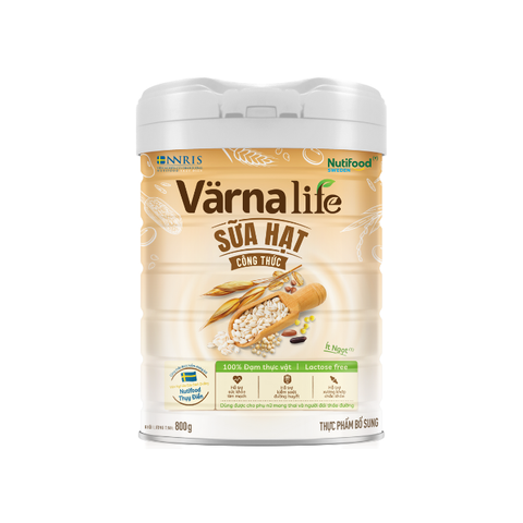  Thực phẩm bổ sung sữa hạt công thức Varna Life 