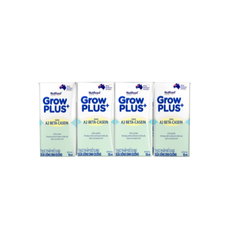  Sữa uống dinh dưỡng GrowPLUS+ A2 Beta-casein Hộp 110ml 