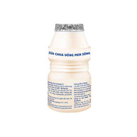  Sữa chua uống men sống NuVi Ít đường chai 65ml 