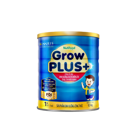  Sữa Bột Nutifood GrowPLUS+ Biếng Ăn 1.5kg trên 1 tuổi - Tăng cân khỏe mạnh 
