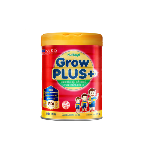  Sữa Bột Nutifood GrowPLUS+ Suy Dinh Dưỡng trên 1 tuổi lon 400g 