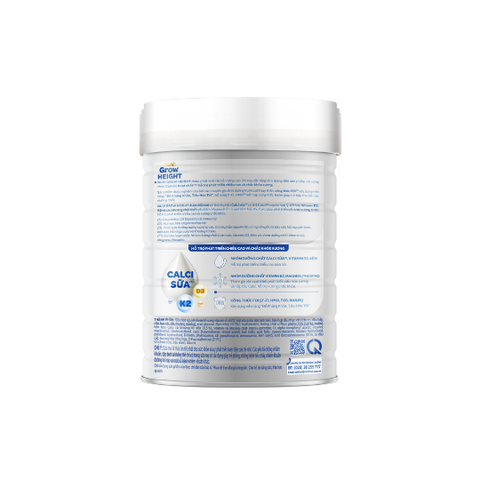  Sữa bột Nuvi Grow Height 1+ Lon 800g 