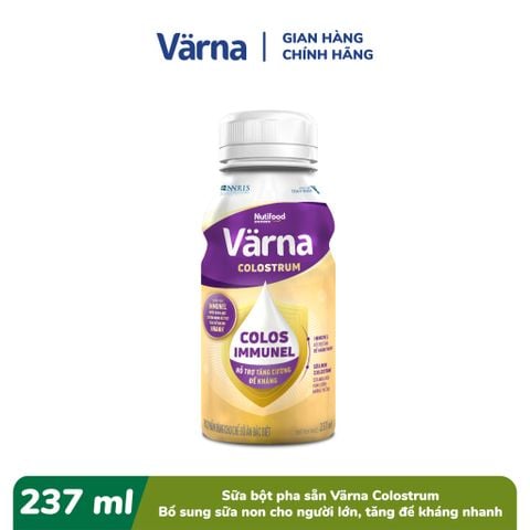  Sữa Bột Pha Sẵn Varna Colostrum Chai 237ml - Quà tặng 