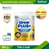  Sữa bột Nutifood GrowPLUS+ Sữa Non 2+ Lon 800g - LIVE GP+ 2204 