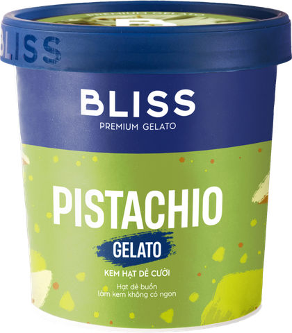  KEM HẠT DẺ CƯỜI 473ML BLISS PREMIUM GELATO 