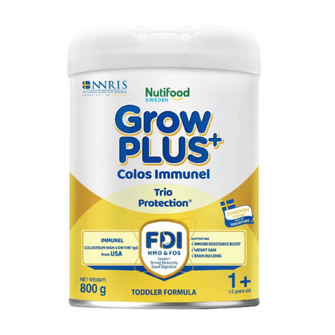 Sữa bột Nutifood GrowPLUS+ Sữa Non Immunel trên 1 tuổi Lon 800g 