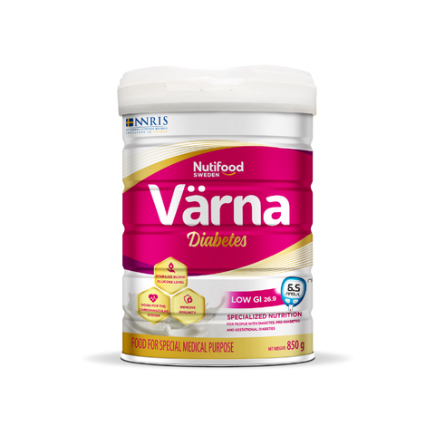  Sữa Bột Värna Diabetes lon 850g 