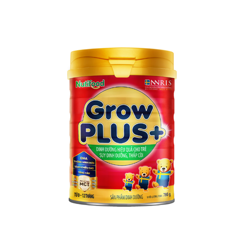  Sữa Bột Nutifood GrowPLUS+ Suy Dinh Dưỡng (0-12 tháng tuổi) 780g 