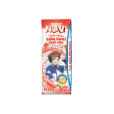  NuVi Thức Uống Sữa Tươi Trái Cây Vị Dâu 180ml 