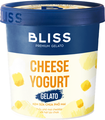  Kem Sữa Chua Phô Mai (Cheese Yogurt Gelato) 473ml 