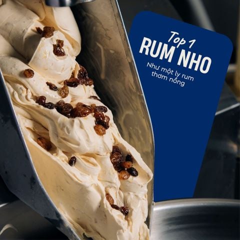  KEM RUM NHO 473ML BLISS PREMIUM GELATO - LIVE 