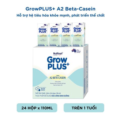  GrowPLUS+ A2 Beta-Casein 110ml thùng 24 hộp - LIVE GP+ 