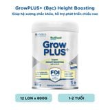  Sữa bột GrowPLUS+ Cao Lớn Vượt Trội trên 1 tuổi Lon 800g 