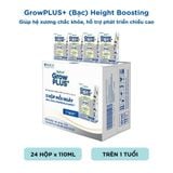  Sữa Bột Pha Sẵn Nutifood GrowPLUS+ Cao Lớn Vượt Trội 1+ thùng 110ml x 24 hộp - LIVE GP+ 