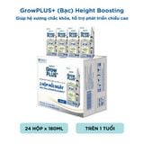  Sữa Bột Pha Sẵn Nutifood GrowPLUS+ Cao Lớn Vượt Trội 1+ thùng 180ml x 24 hộp - LIVE GP+ 