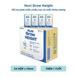 Thùng 24 hộp Sữa bột pha sẵn Nuvi Grow Height Vị Chuối hộp 110ml 