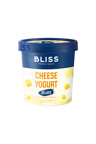  KEM SỮA CHUA PHÔ MAI 473ML BLISS PREMIUM GELATO 