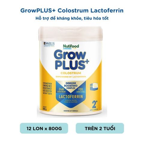  Sữa Bột GrowPLUS+ Colostrum Lactoferrin 2+ 800g - LIVE GP+ 