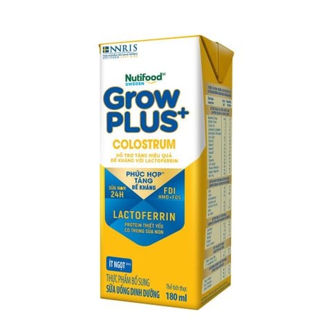  GrowPLUS+ Colostrum Lactoferrin 180ml thùng 24 hộp - LIVE GP+ 