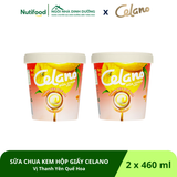  Combo 2 Sữa Chua Kem Hộp Giấy CELANO vị Thanh yên Quế Hoa (2 x 460ml) 