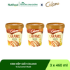 Combo 3 Kem Hộp Giấy CELANO vị Caramel Muối (3 x 460ml)
