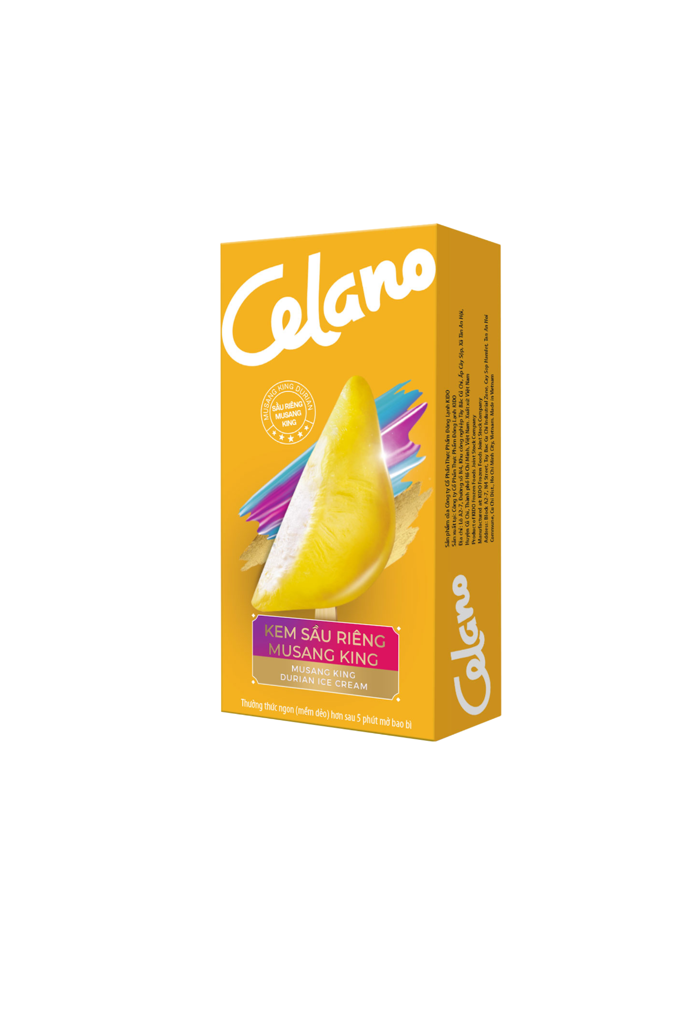  Kem Celano Luxury Múi Sầu Riêng Que 62g 