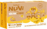  NuVi Thức Uống Sữa Tươi Tiệt Trùng Vị Chuối Có Thạch 100 ml 