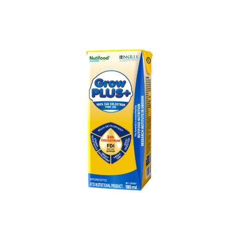  Thùng 48 hộp x 180ml Sữa bột pha sẵn Nutifood GrowPLUS+ Sữa Non Tăng Đề Kháng 2+ 