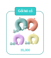  Tặng cái gối kê cổ 