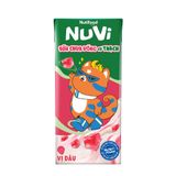  NuVi Sữa Chua Uống Dâu Có Thạch Hộp 170 ml 