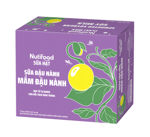  Nutifood Sữa Hạt Sữa Đậu Nành Mầm Đậu Nành 