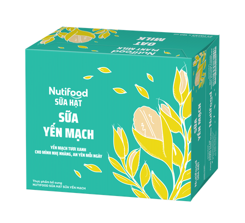  Nutifood Sữa Hạt Sữa Yến Mạch 
