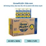  Sữa bột pha sẵn Nutifood GrowPLUS+ Sữa Non 2+ 180ml thùng 48 hộp 