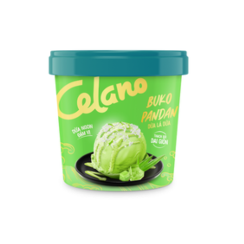 Kem Cel Dừa Lá Dứa Buko Pandan 300ml 