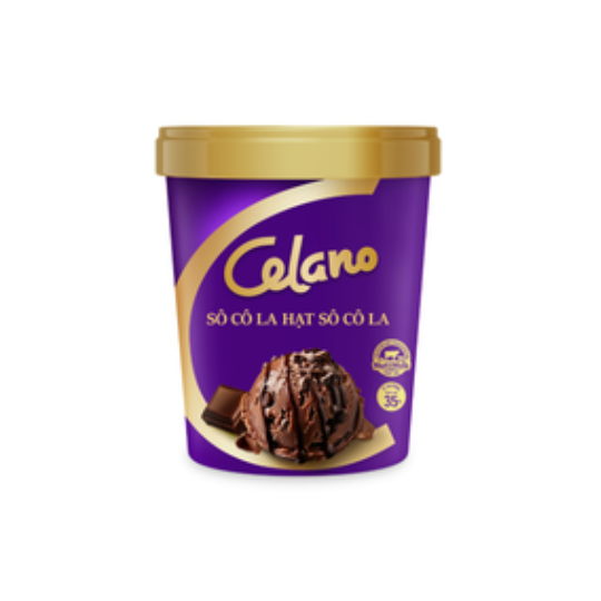  Kem Hộp Giấy Cel Sôcôla 460ml 