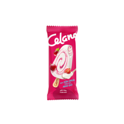  Kem Celano Que Sữa Chua Nho Đỏ 65g 