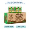 NuVi Sữa Tươi Lúa Mạch Vị Cacao - Hộp 110ml