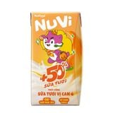  NuVi Thức Uống Sữa Tươi Trái Cây Vị Cam 110ml 