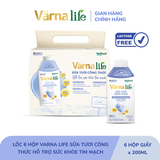  Thực phẩm bổ sung Värna Life sữa tươi công thức (Tím) - Quà tặng 