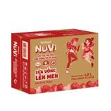  NuVi Sữa Uống Lên Men Hương Dâu Chai 100 ml 