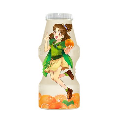  NuVi Sữa Uống Lên Men Hương Cam Chai 100 ml 
