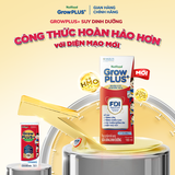  Thùng 48 hộp Sữa Bột Pha sẵn Nutifood GrowPLUS+ Suy Dinh Dưỡng Ít Đường trên 1 tuổi 180ml 