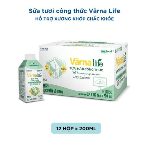  Thực phẩm bổ sung Varna Life sữa tươi công thức (Xanh) 
