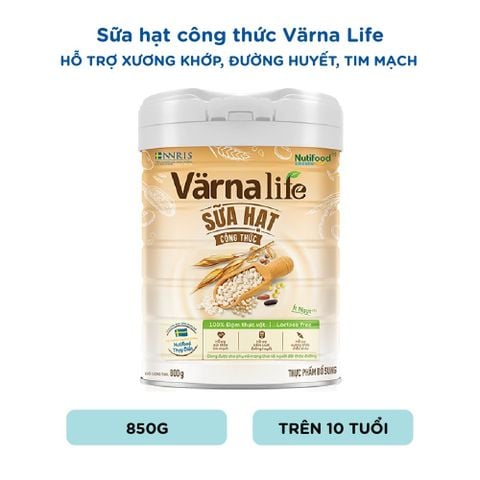  Sữa Hạt Công Thức Varna Life Lon 800g 