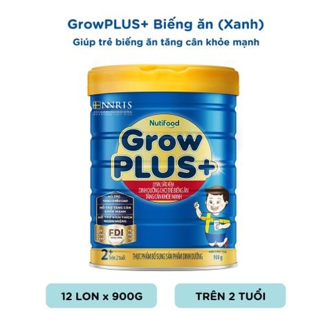  Sữa Bột GrowPLUS+ Biếng Ăn trên 2 tuổi - Tăng cân khỏe mạnh 900g - LIVE GP+ 