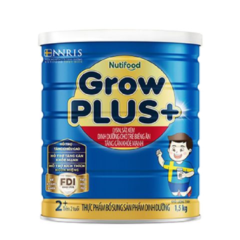  Sữa Bột GrowPLUS+ Biếng Ăn trên 2 tuổi - Tăng cân khỏe mạnh 1.5kg - LIVE GP+ 