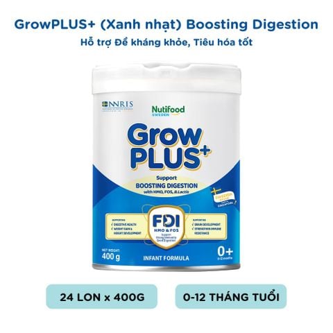  Sữa bột GrowPLUS+ Tiêu Hóa (0-12 tháng tuổi) Lon 400g 