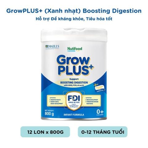  Sữa bột GrowPLUS+ Tiêu Hóa (0-12 tháng tuổi) Lon 800g 