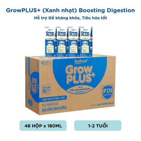 Sữa Bột Pha Sẵn 1+ Nutifood GrowPLUS+ Tiêu Hóa 180ml - LIVE GP+ 