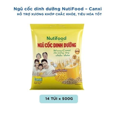  Ngũ cốc dinh dưỡng NutiFood – Canxi gói 25g 